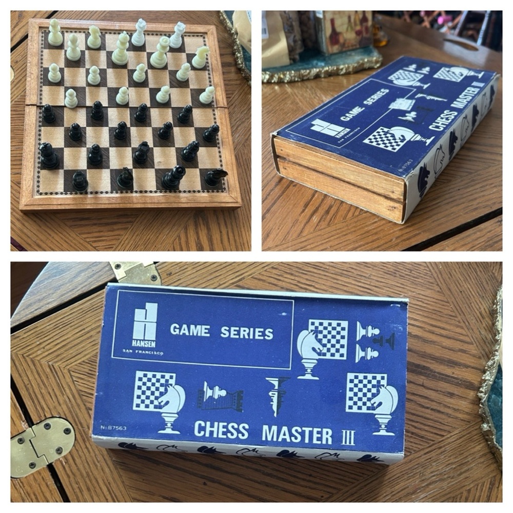 Vintage Chess Master III Game Series